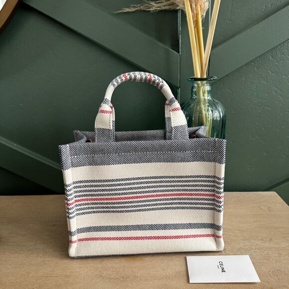 NEW CELINE SMALL CABAS THAI TOTE CROSSBODY BAG - Picture 3 of 6